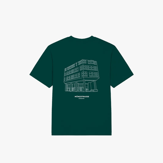 THWS · Oversized Organic Shirt Glazed Green · 23X038-2