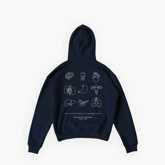 UHM · Studios Essentials Hoodie N°3 French Navy · 23X080-2
