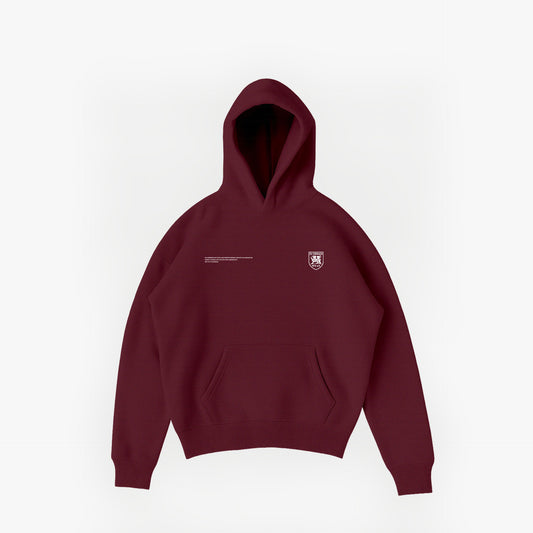 Young Studios Essentials Hoodie N°4 Burgundy · 23X208-2