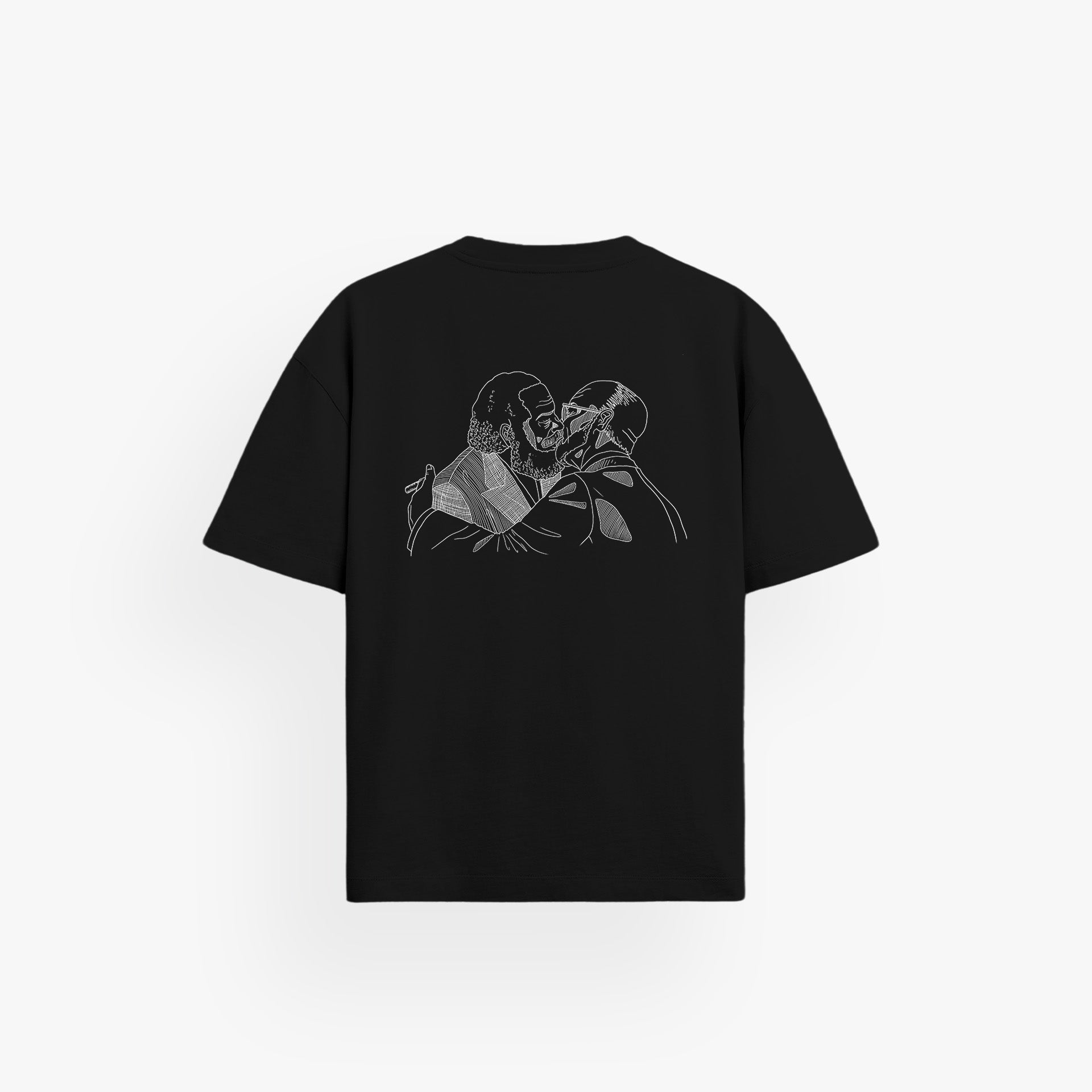 UTPS · Premium Oversized Shirt Black · 23X007-3