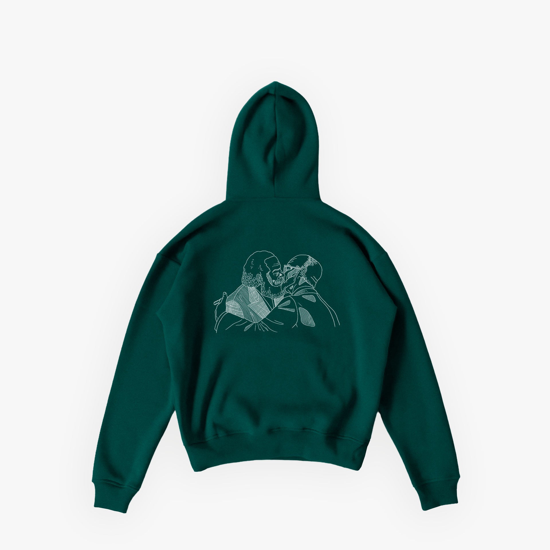 UTPS · Studios Essentials Hoodie N°3 Botanical Green · 23X007-3