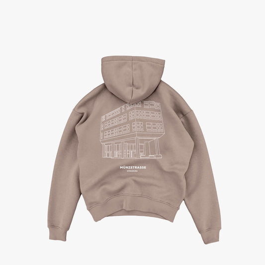 THWS · Studios Exclusive Hoodie Latte Beige · 23X038-2