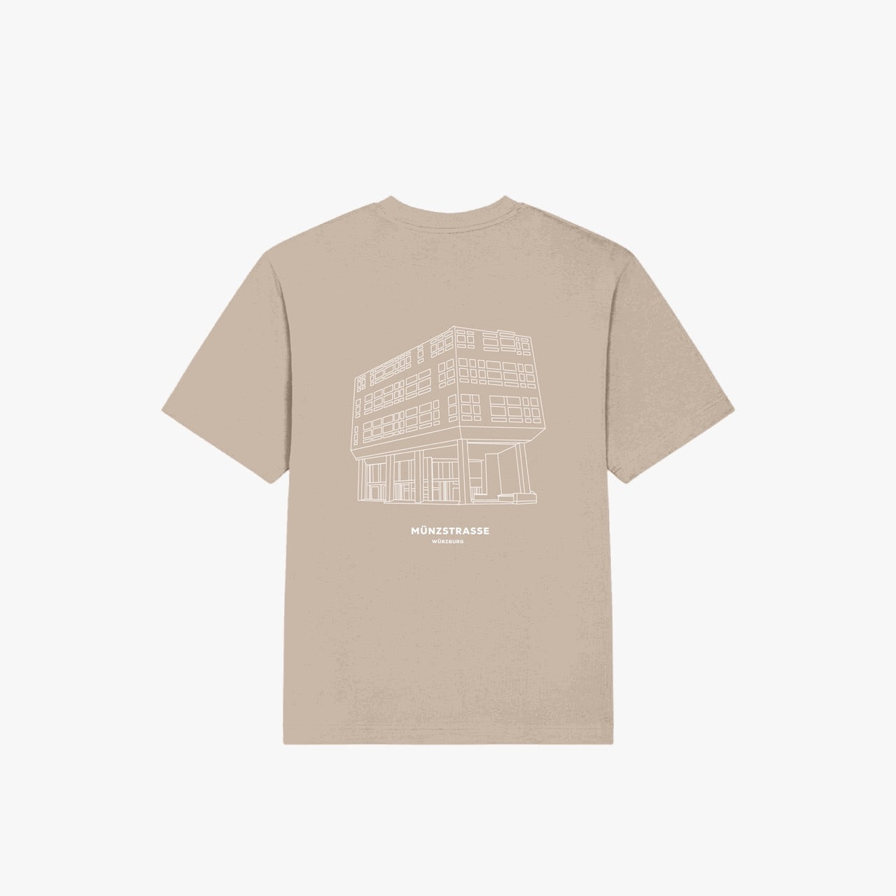 THWS · Oversized Organic Shirt Desert · 23X038-2