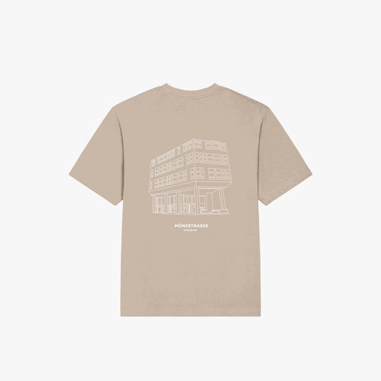 THWS · Oversized Organic Shirt Desert · 23X038-2