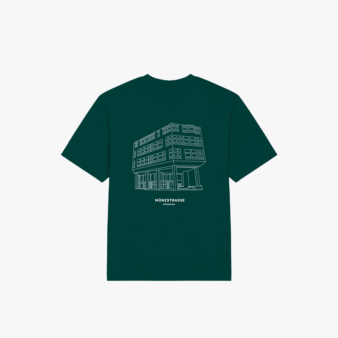 THWS · Oversized Organic Shirt Glazed Green · 23X038-2