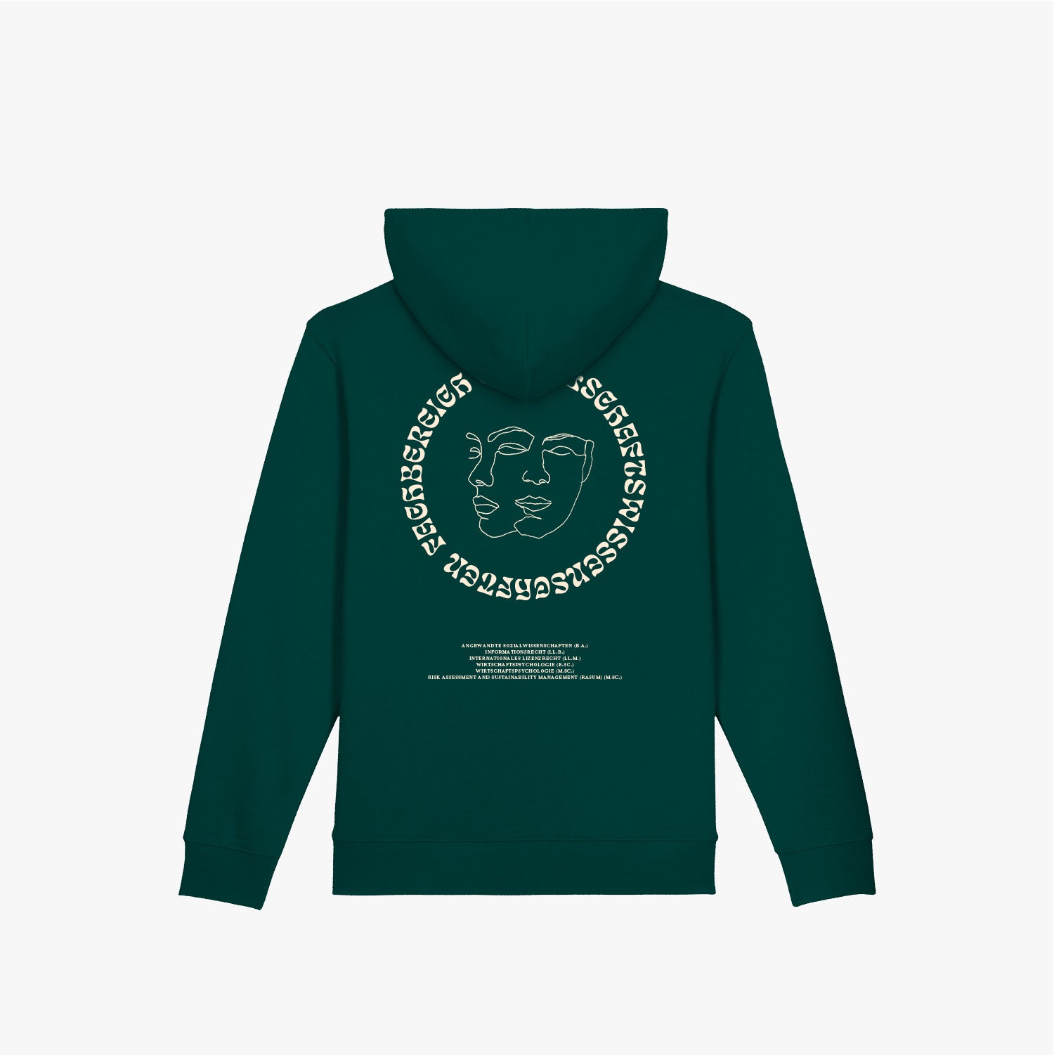 HDG · Premium Organic Hoodie Glazed Green · 23X043-1