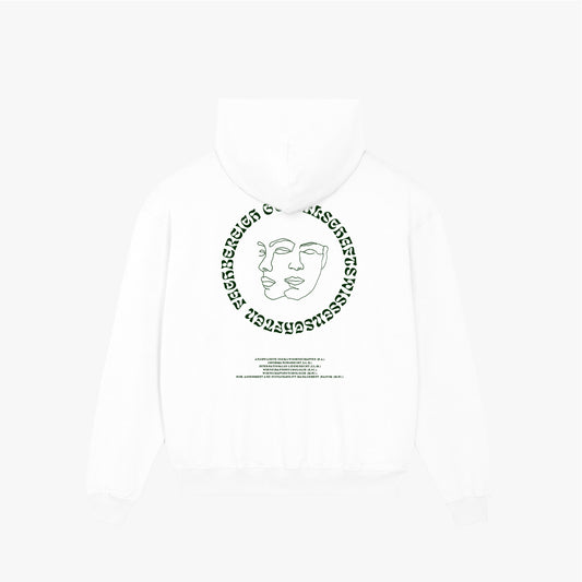 HDG · Exclusive Organic Hoodie White · 23X043-1