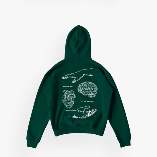 HSFI · Studios Essentials Hoodie N°2 Alpine Green · 23X045-2