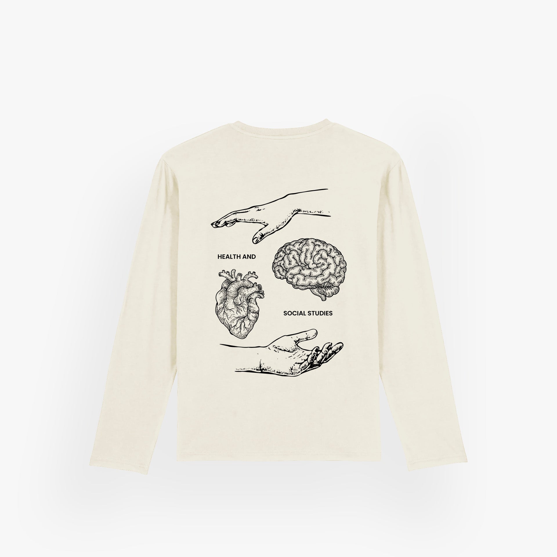 HSFI · Classic Longsleeve Natural Raw · 23X045-2