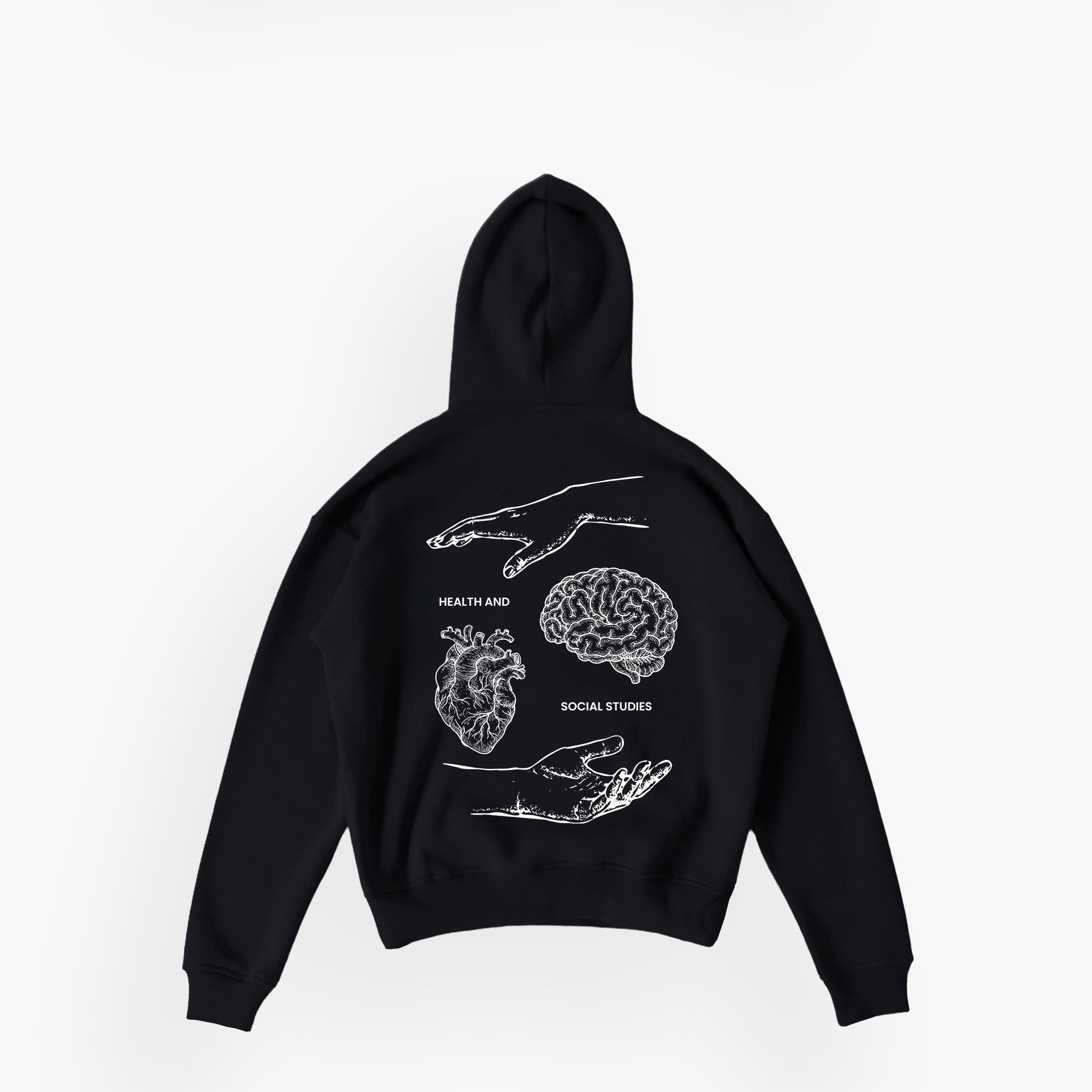 HSFI · Studios Essentials Hoodie N°1 Black · 23X045-2