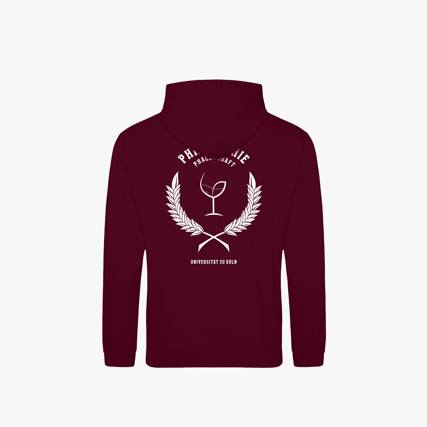 UKP · Base Hoodie Burgundy · 23X076-1
