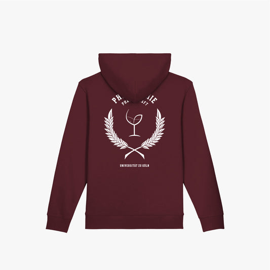 UKP · Premium Organic Hoodie Burgundy · 23X076-1