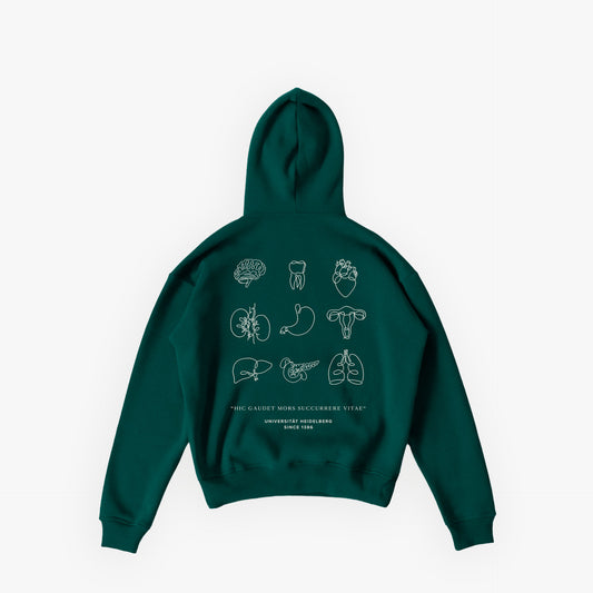 UHM · Studios Essentials Hoodie N°3 Botanical Green · 23X080-2