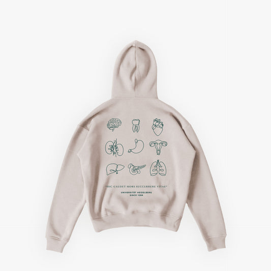UHM · Studios Essentials Hoodie N°3 Grand Ivory · 23X080-2