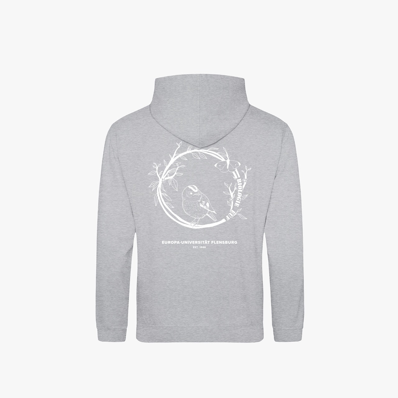 EUFB · Base Hoodie Heather Grey · 23X086-2