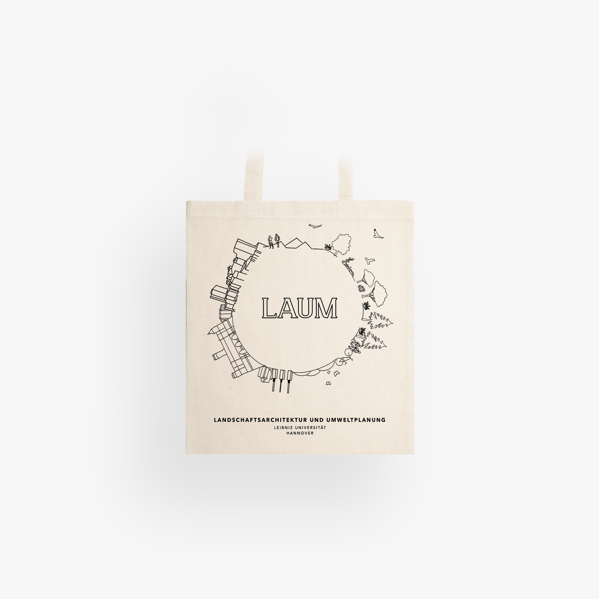 GWLLU · Premium Tote Bag Natural · 23X087-2