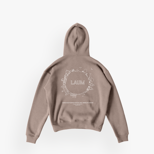 GWLLU · Studios Essentials Hoodie N°2 Latte Beige · 23X087-2