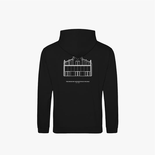 THW · Base Hoodie Black · 23X089-1