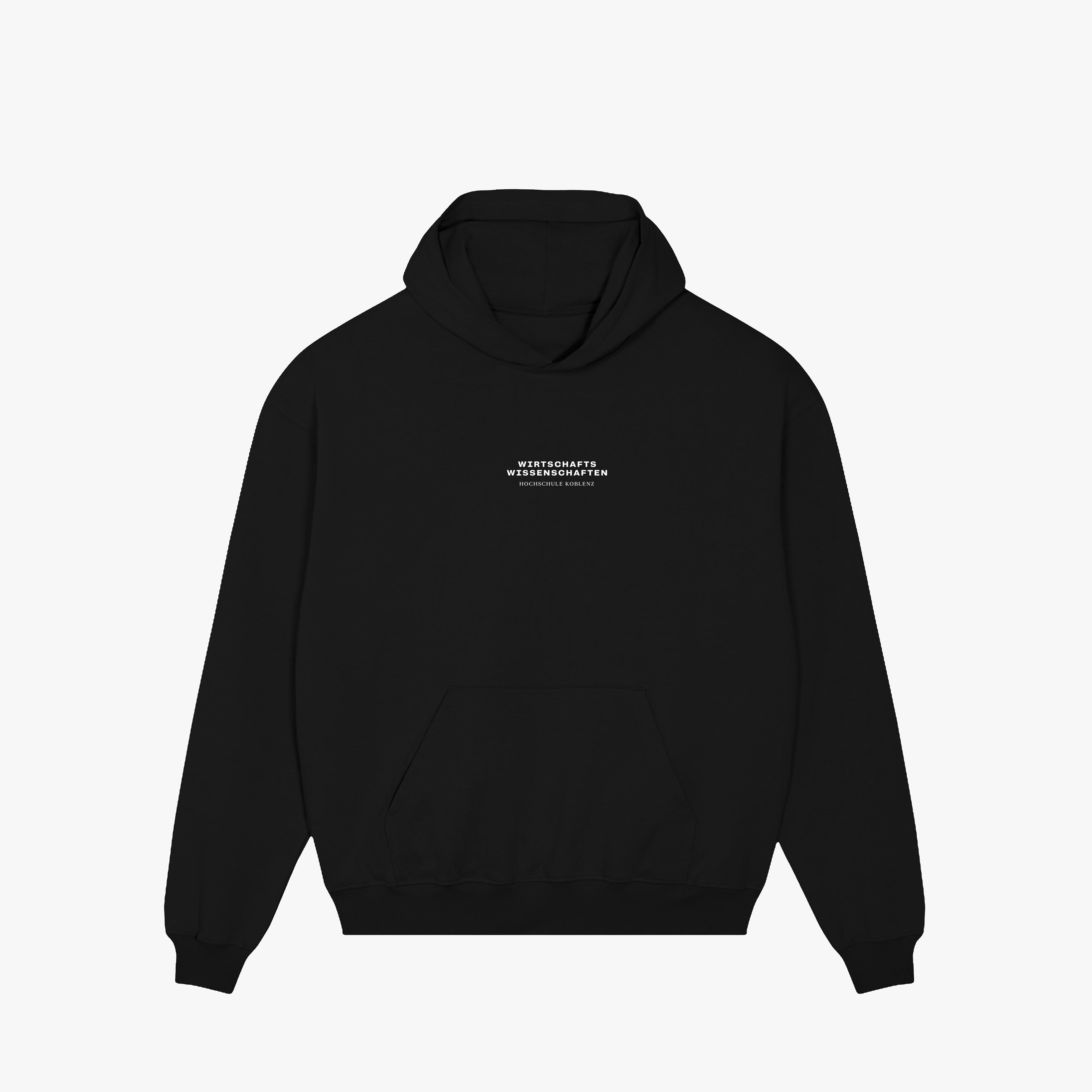 HSKWW · Exclusive Organic Hoodie Black · 23X092-1