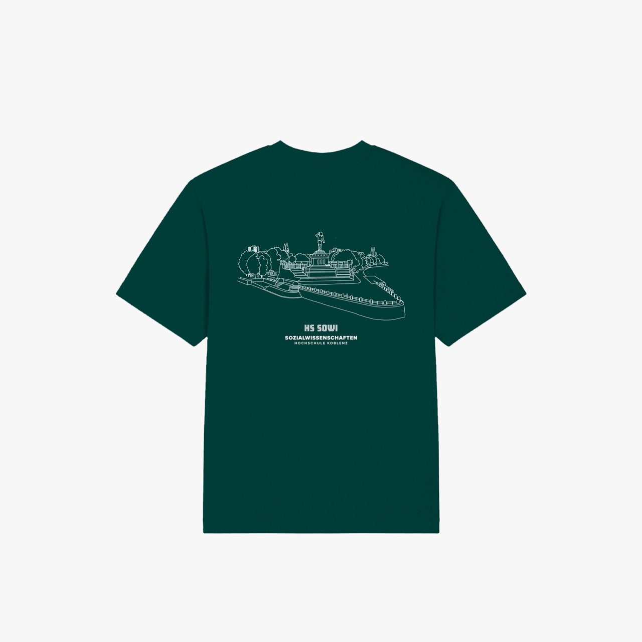 SWHK · Oversized Organic Shirt Glazed Green · 23X122-1