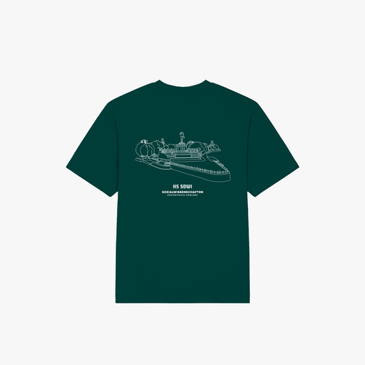 SWHK · Oversized Organic Shirt Glazed Green · 23X122-1