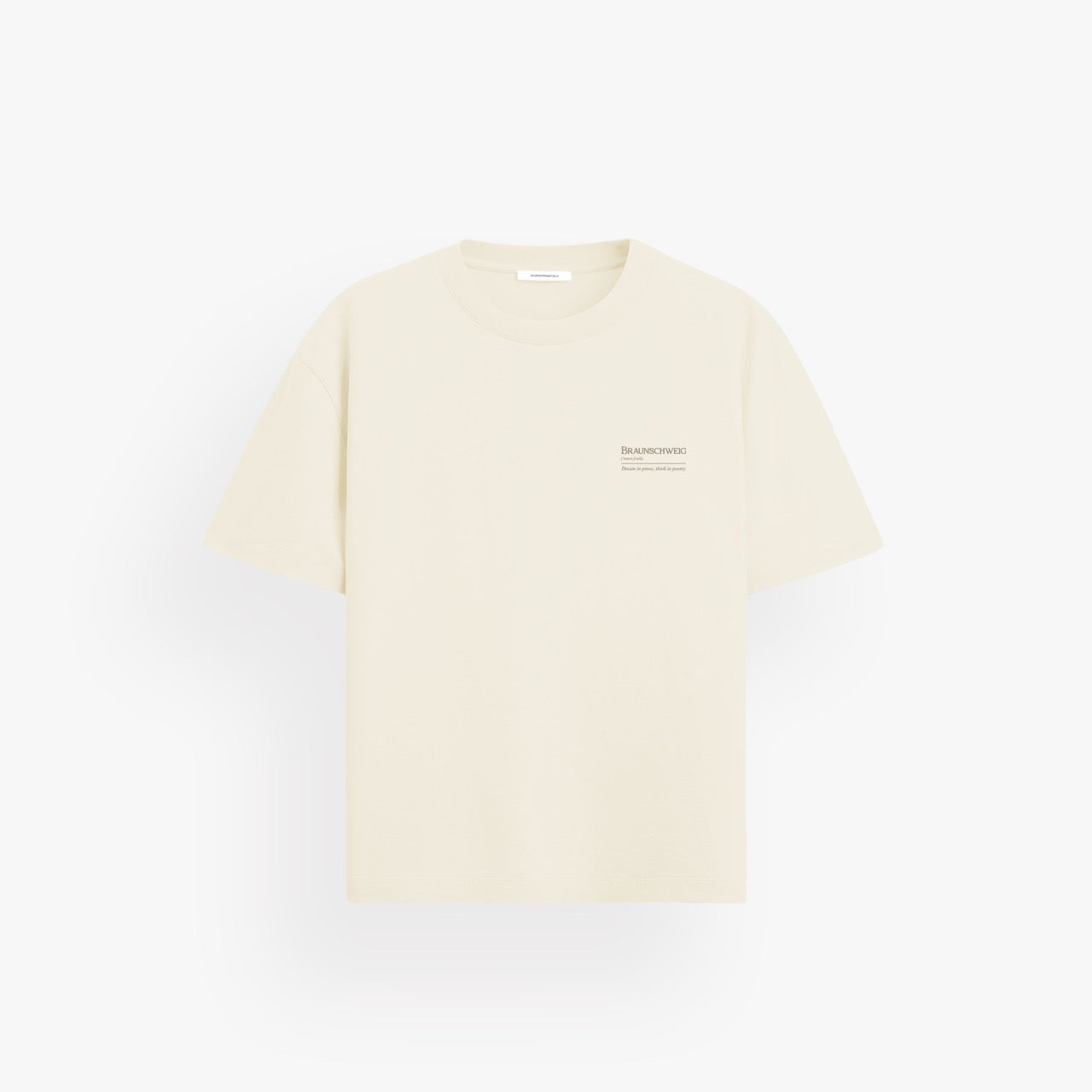 GCWB · Premium Oversized Shirt Natural Raw · 23X137-1