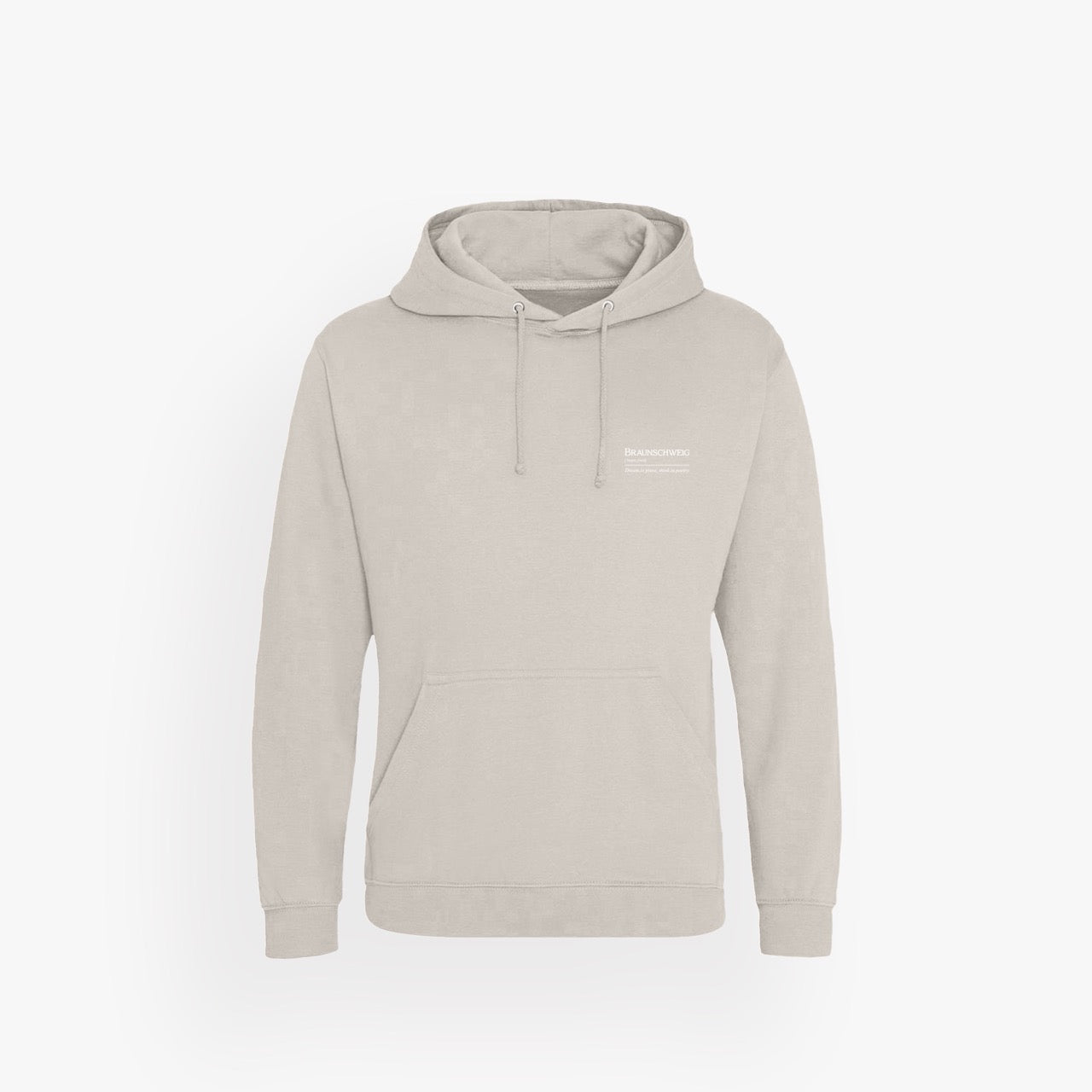 GCWB · Basic Hoodie Natural Stone · 23X137-2