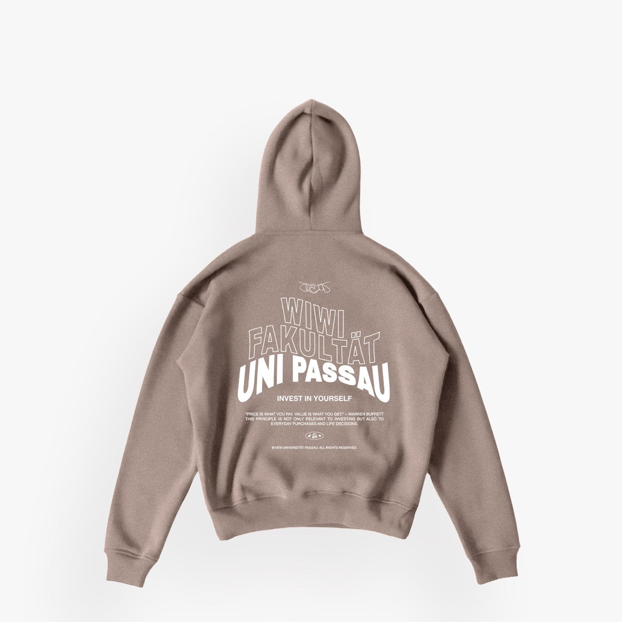 UPWI · Studios Essentials Hoodie N°1 Latte Beige · 23X142-1