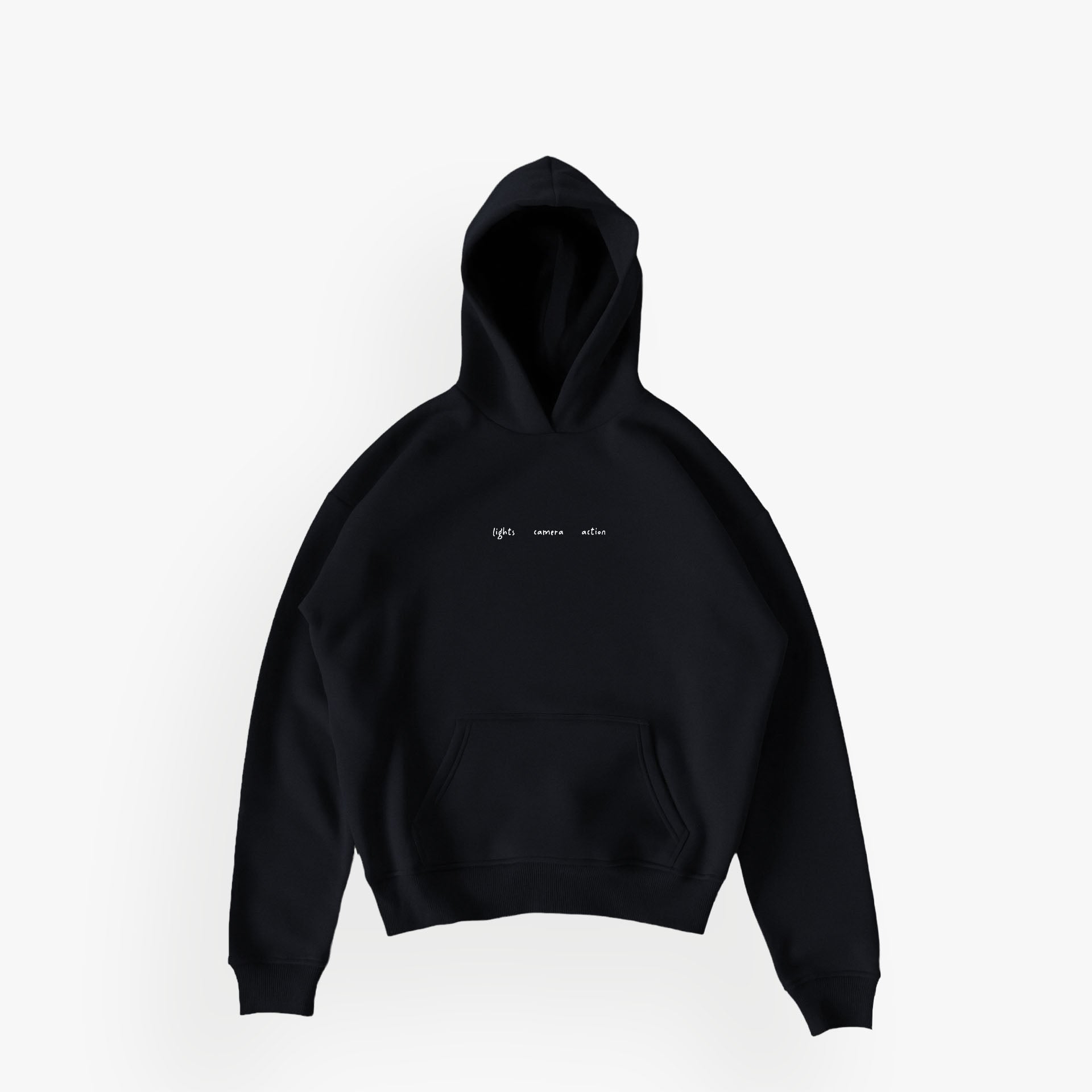 JGUF · Studios Essentials Hoodie N°2 Black · 23X147-1