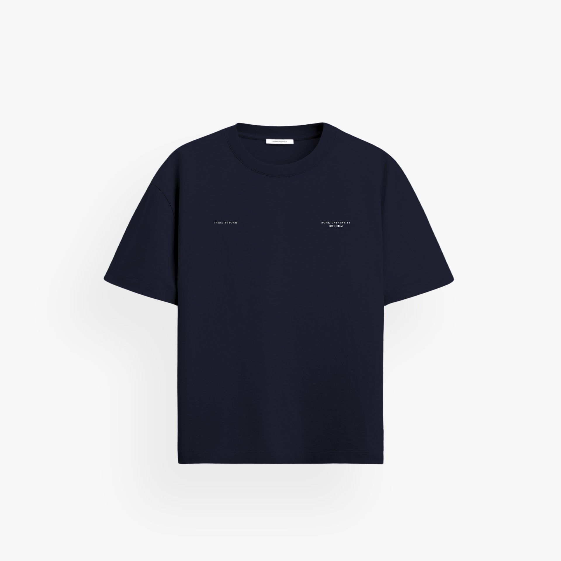 EELP · Classic Oversized Shirt French Navy · 23X149-1