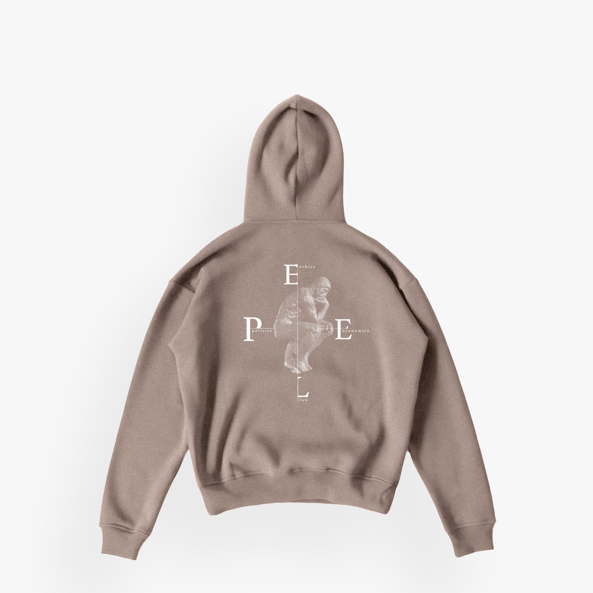 EELP · Studios Essentials Hoodie N°2 Latte Beige  · 23X149-1
