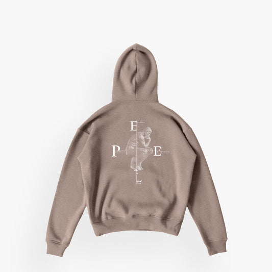 EELP · Studios Essentials Hoodie N°2 Latte Beige  · 23X149-1