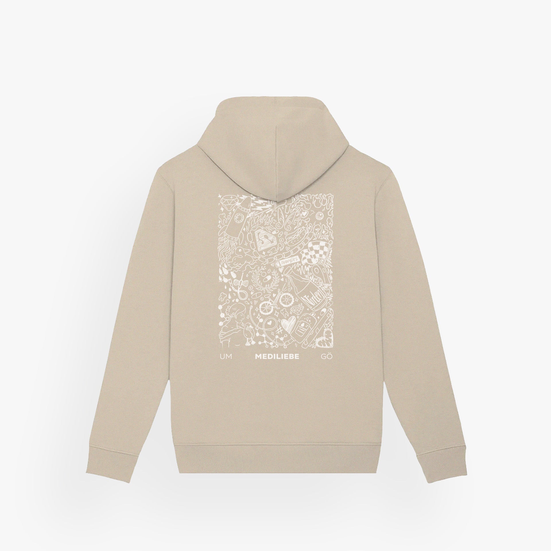 MGAU · Classic Organic Hoodie Desert Dust · 23X154-1