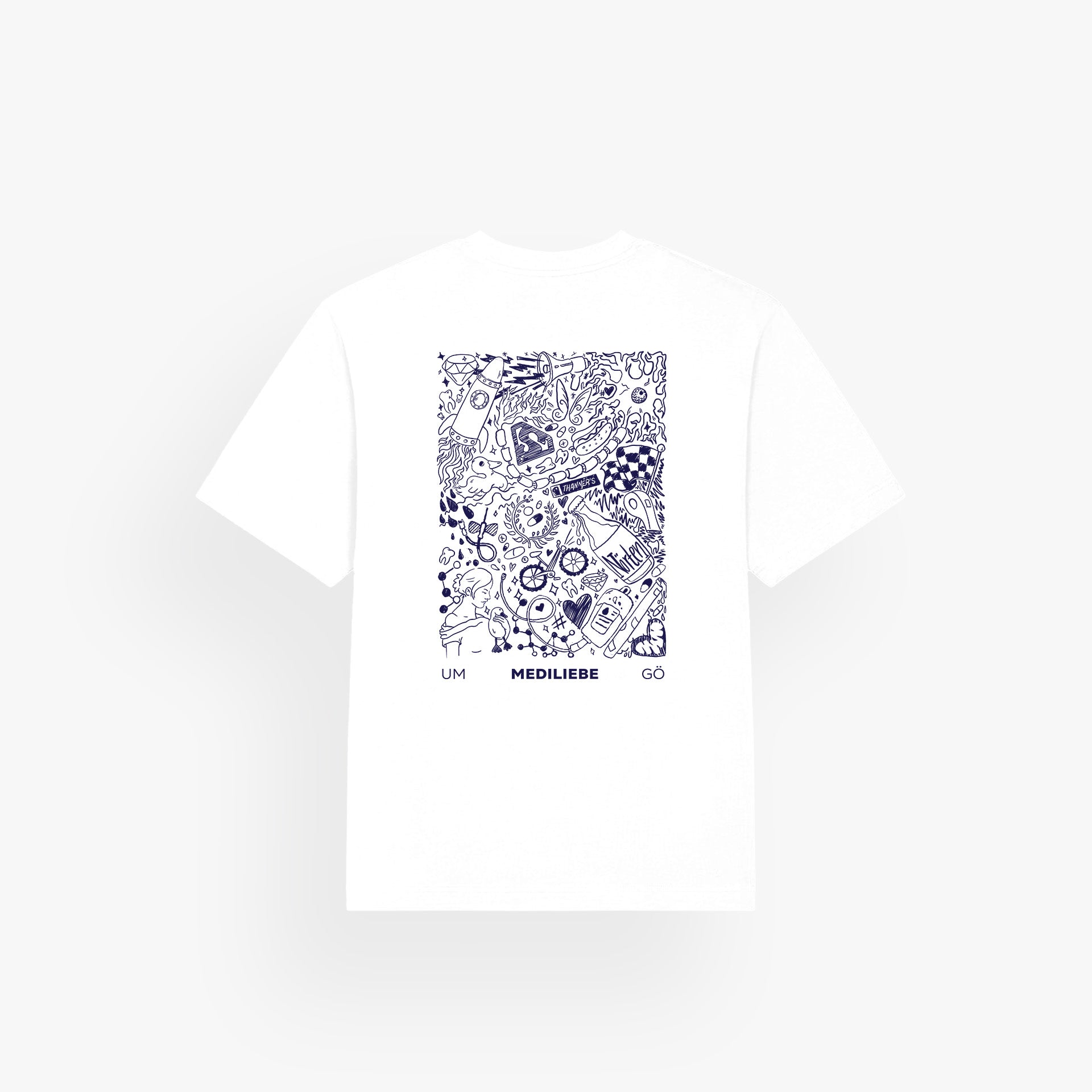 MGAU · Oversized Shirt White · 23X154-1