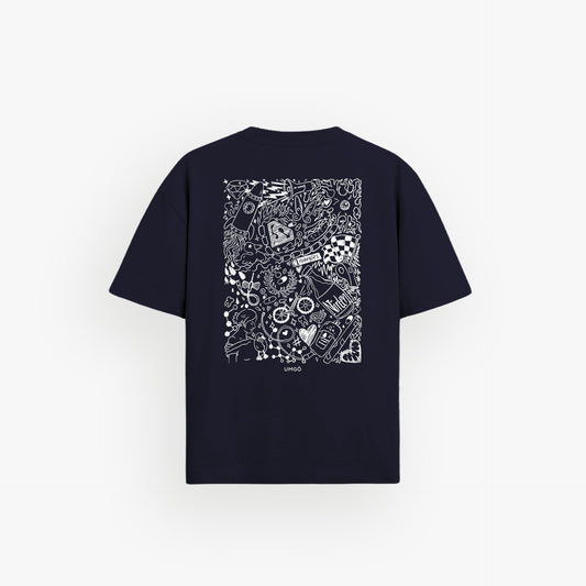 Iconic Oversized Shirt Black · 23X154-2