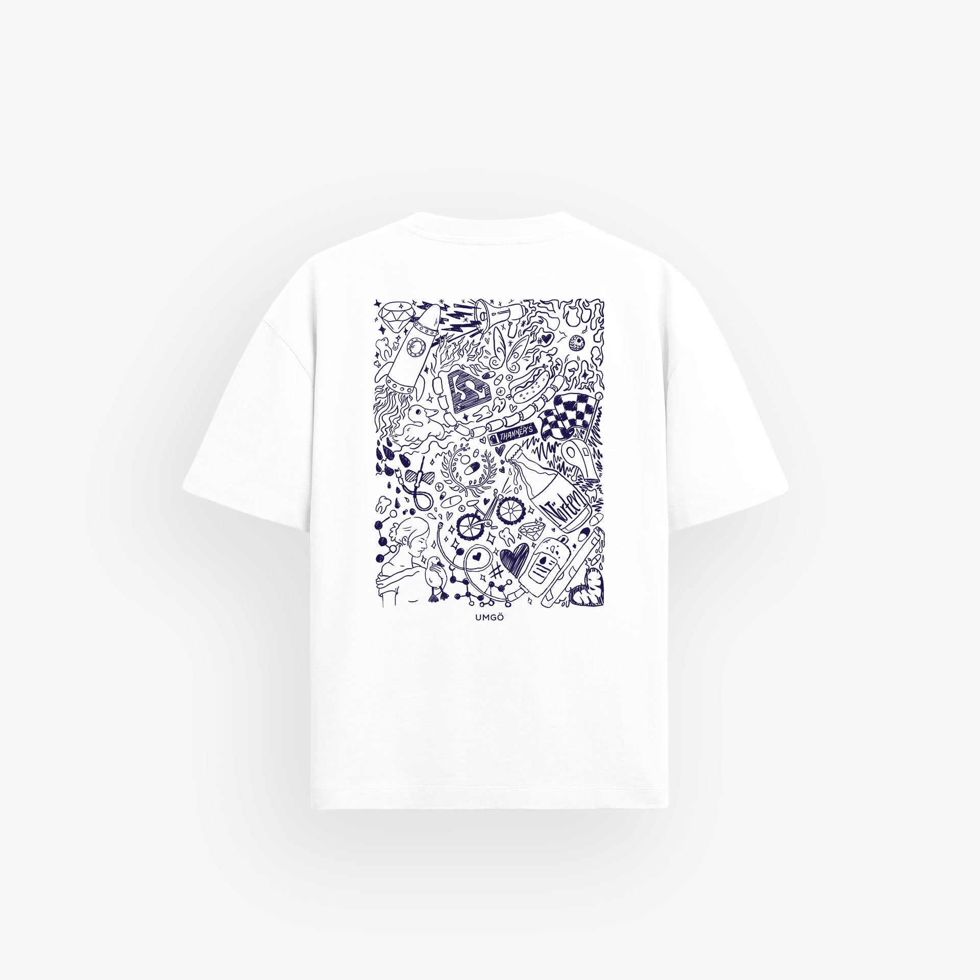 Iconic Oversized Shirt White · 23X154-2