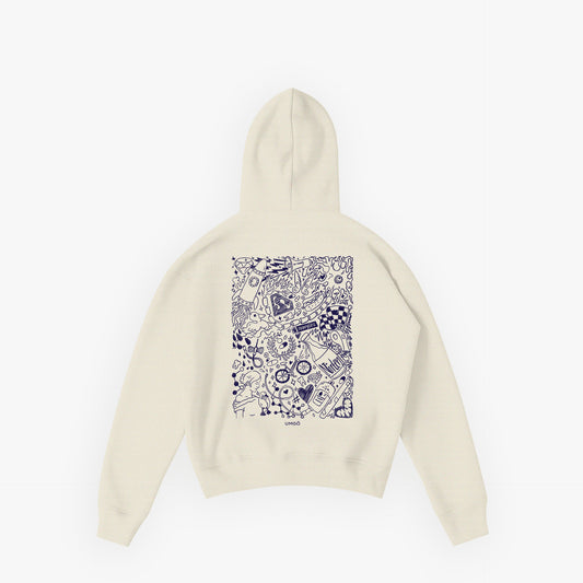 Studios Essentials Hoodie N°4 Natural Raw · 23X154-2