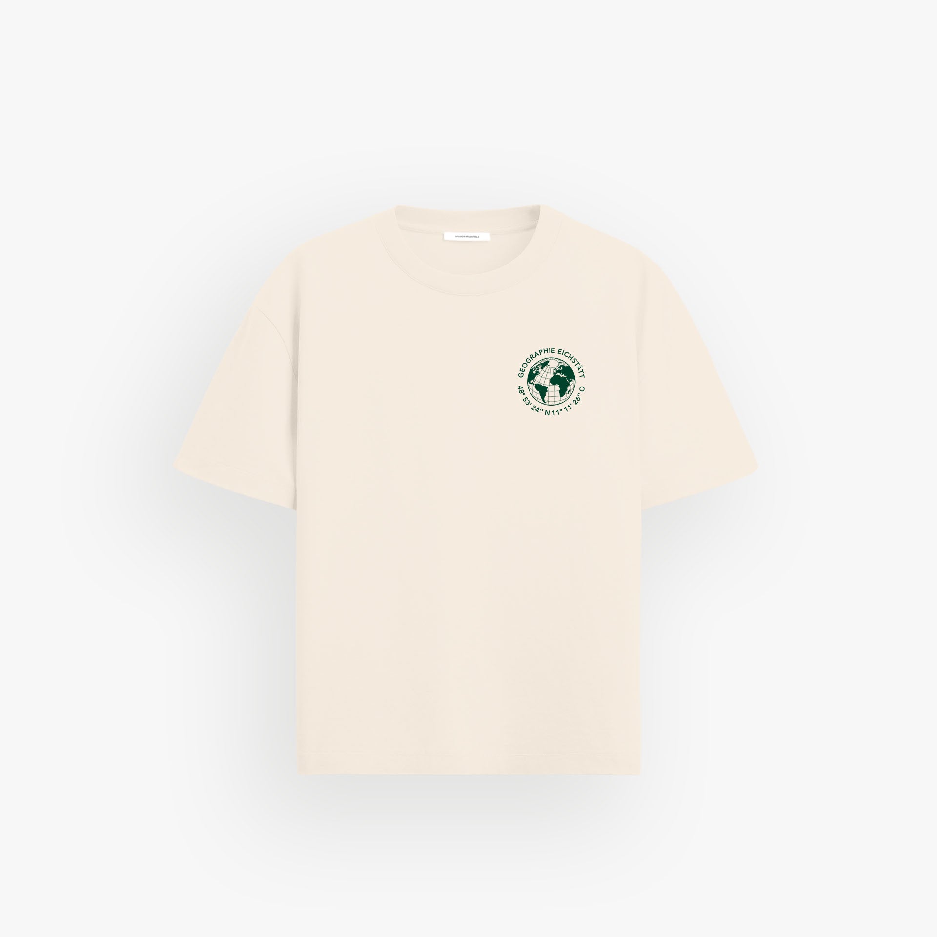 Iconic Oversized Shirt Raw Ivory · 23X165-2