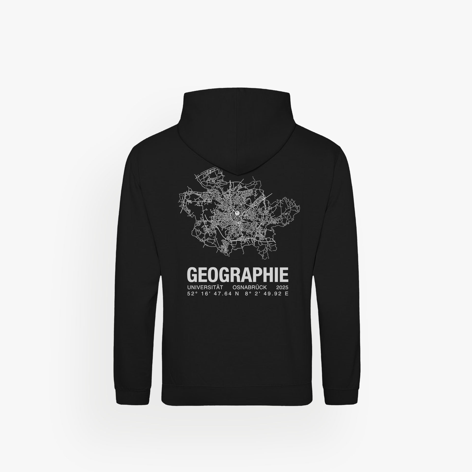 FGUO · Basic Hoodie Black · 23X168-1