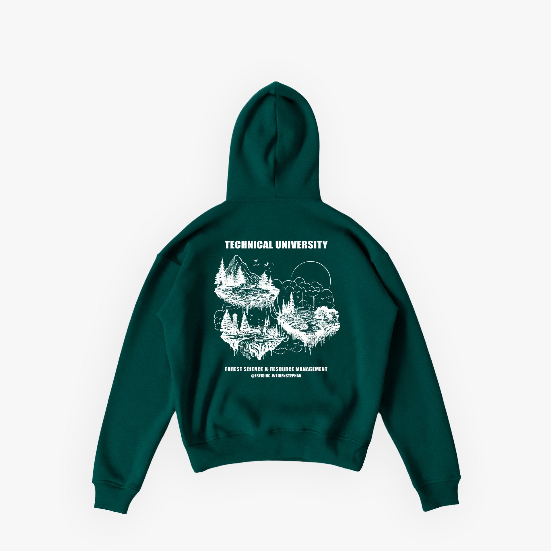 TUMF · Studios Essentials Hoodie N°3 Botanical Green · 23X170-1