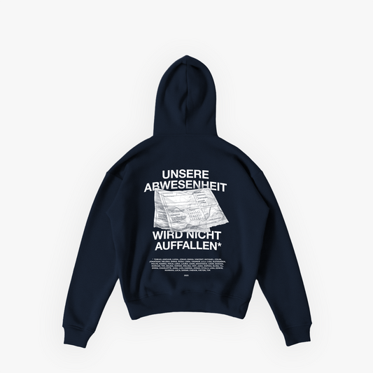 Studios Grand Hoodie French Navy · 23X194-1