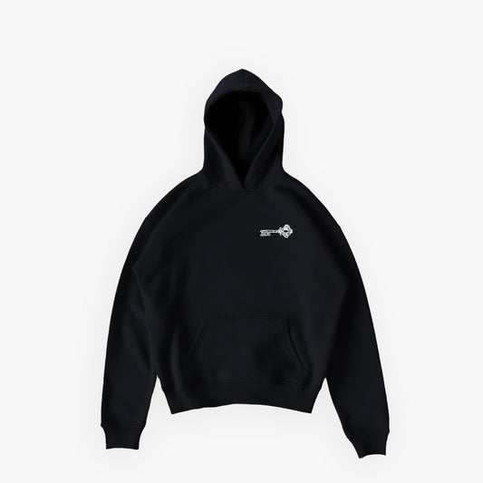 Studios Grand Hoodie Black · 23X200-1