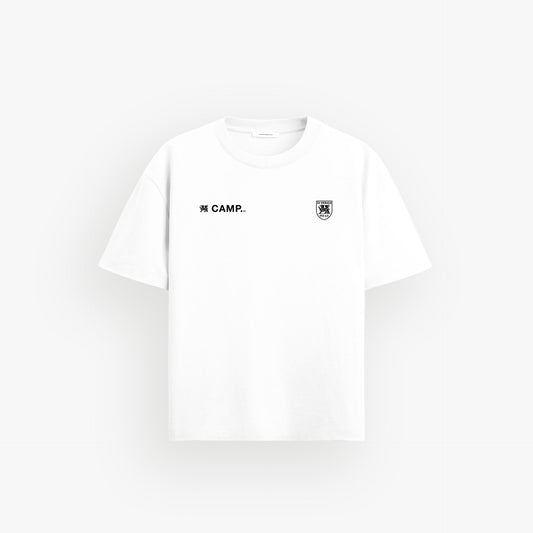 Iconic Oversized Shirt White Black · 23X208-1