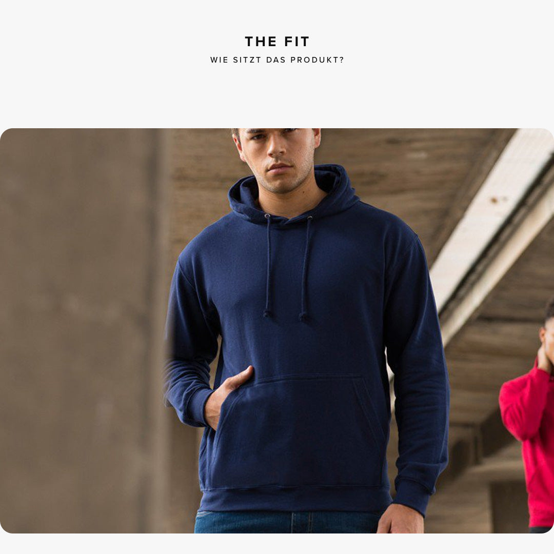 HS Hof · Base Hoodie Navy · 23X042