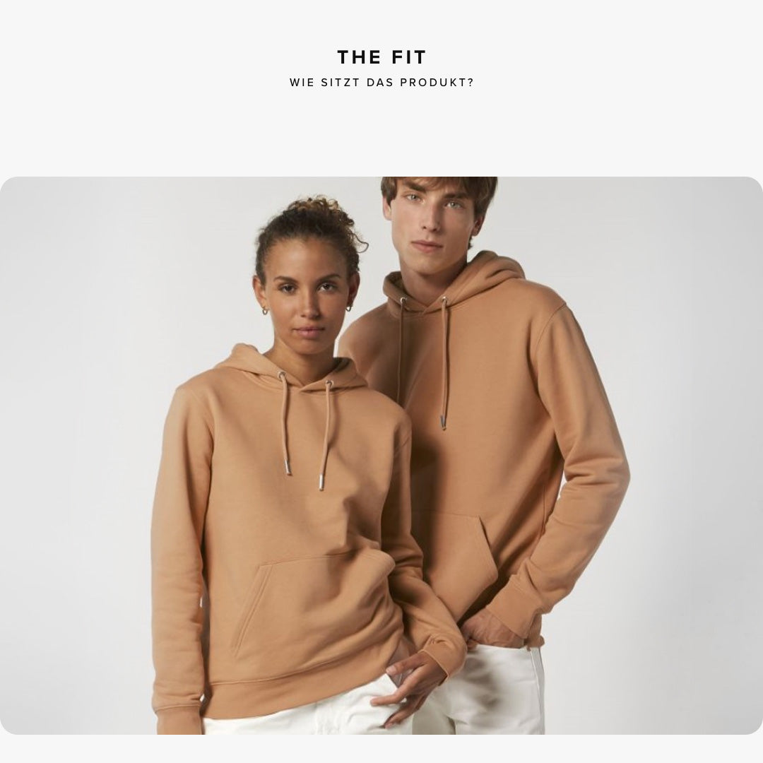 HS Hof · Premium Organic Hoodie Natural Raw · 23X042