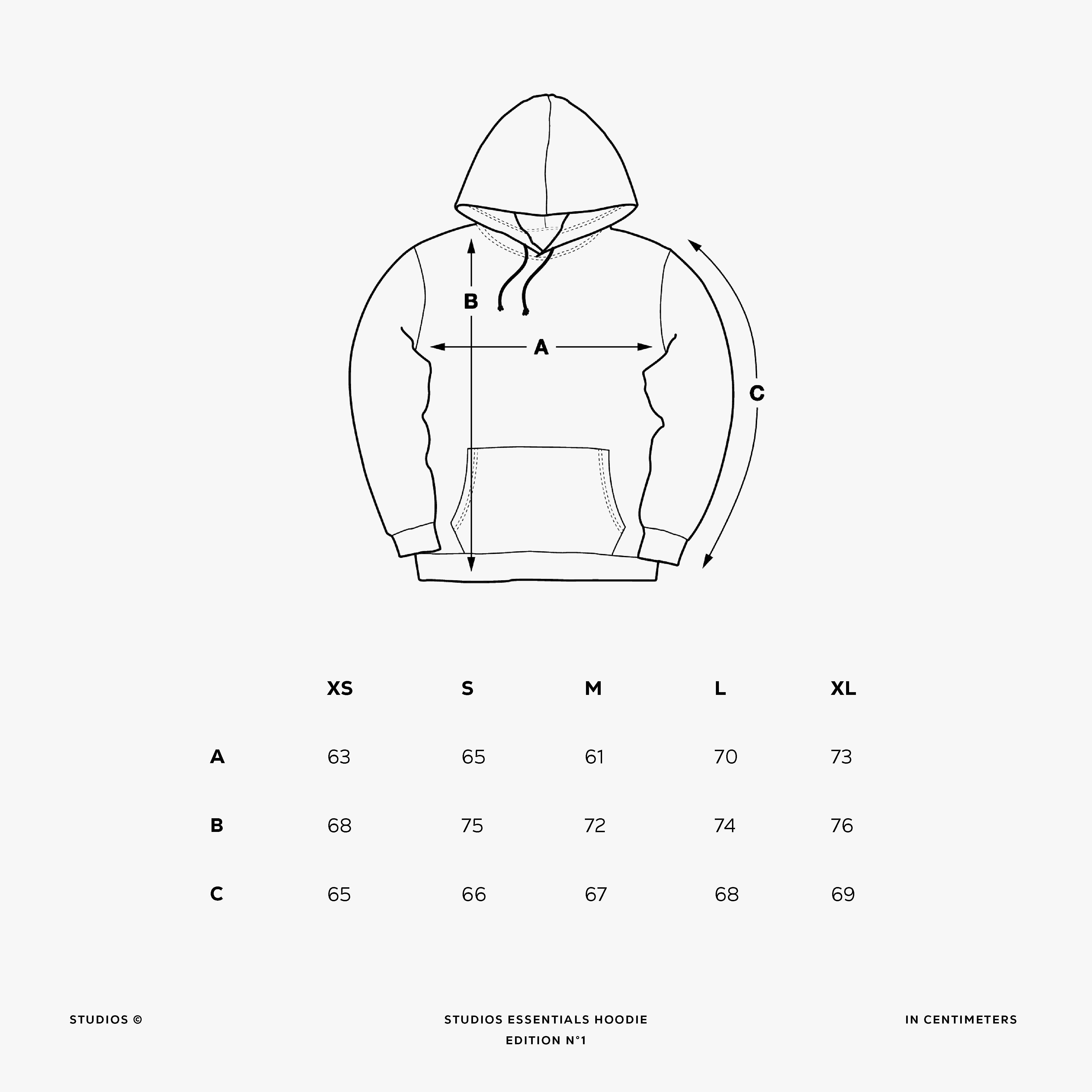 UPWI · Studios Essentials Hoodie N°1 Alpine Green · 23X142-1