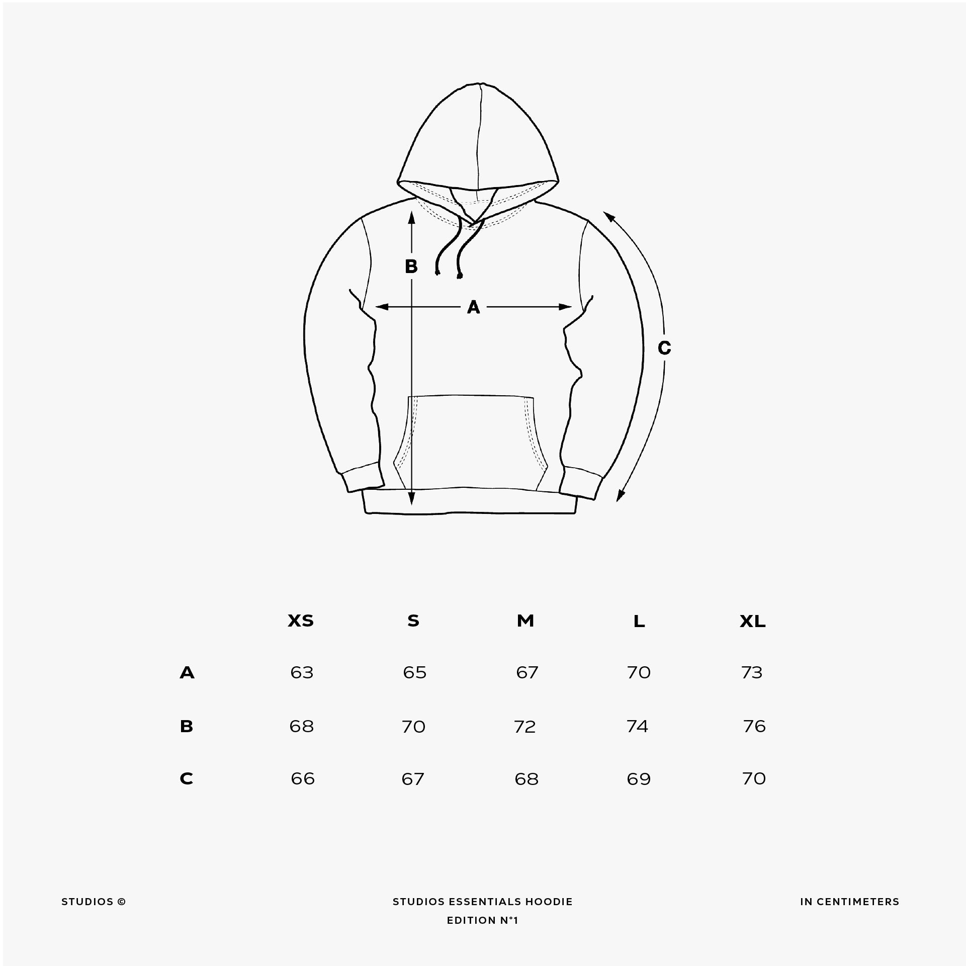 UFWW · Studios Essentials Hoodie N°1 French Navy · 23X143-1